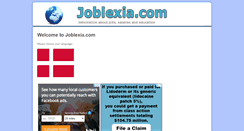 Desktop Screenshot of joblexia.com